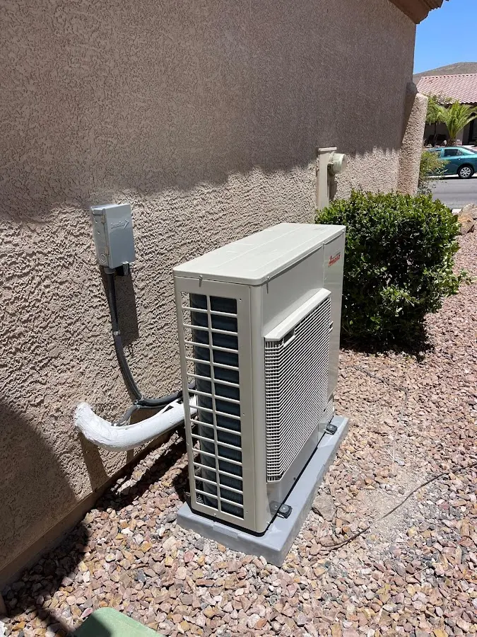 Residential air conditioning condenser unit in Antioch